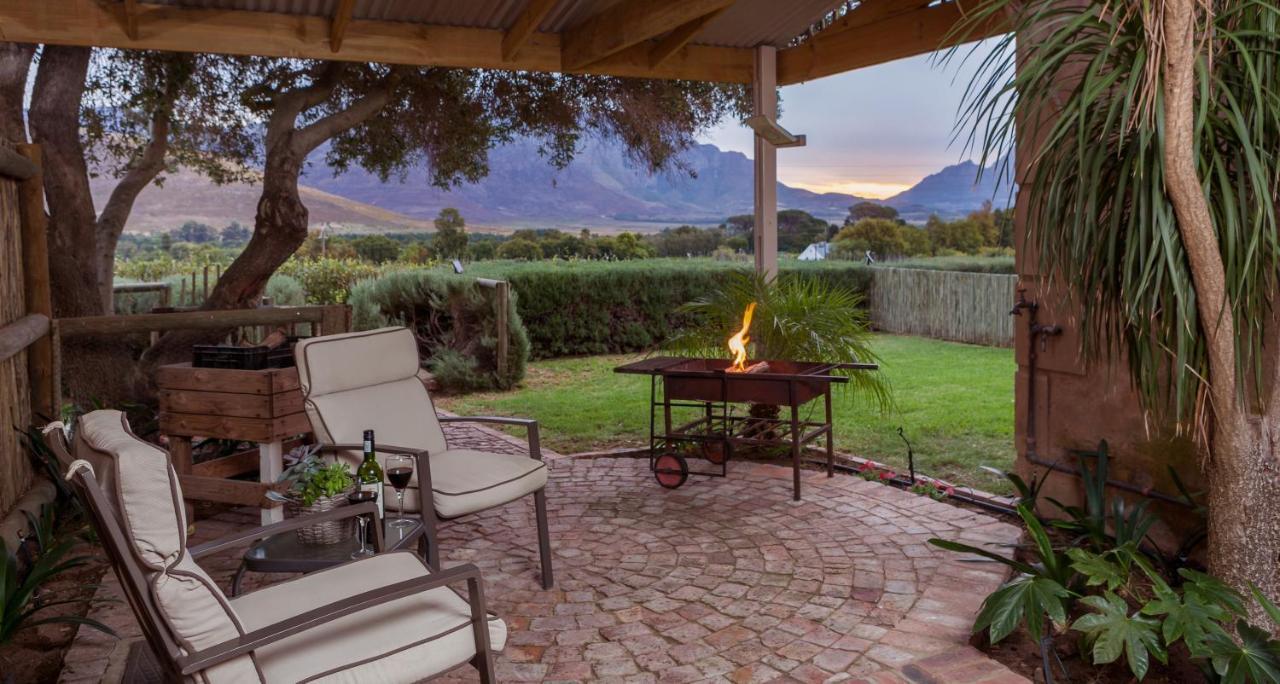 Heuwelsig Cottages Franschhoek Exteriör bild